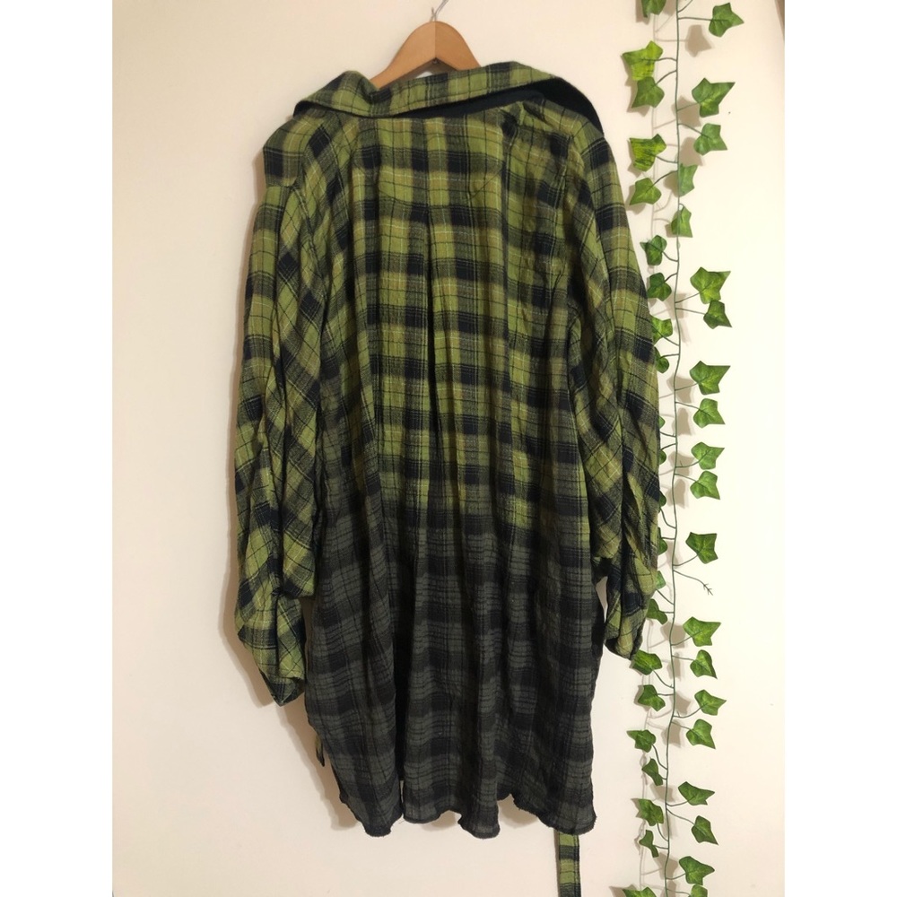 Free People We the Free You Wish Flannel Ombre - Picture 5 of 7